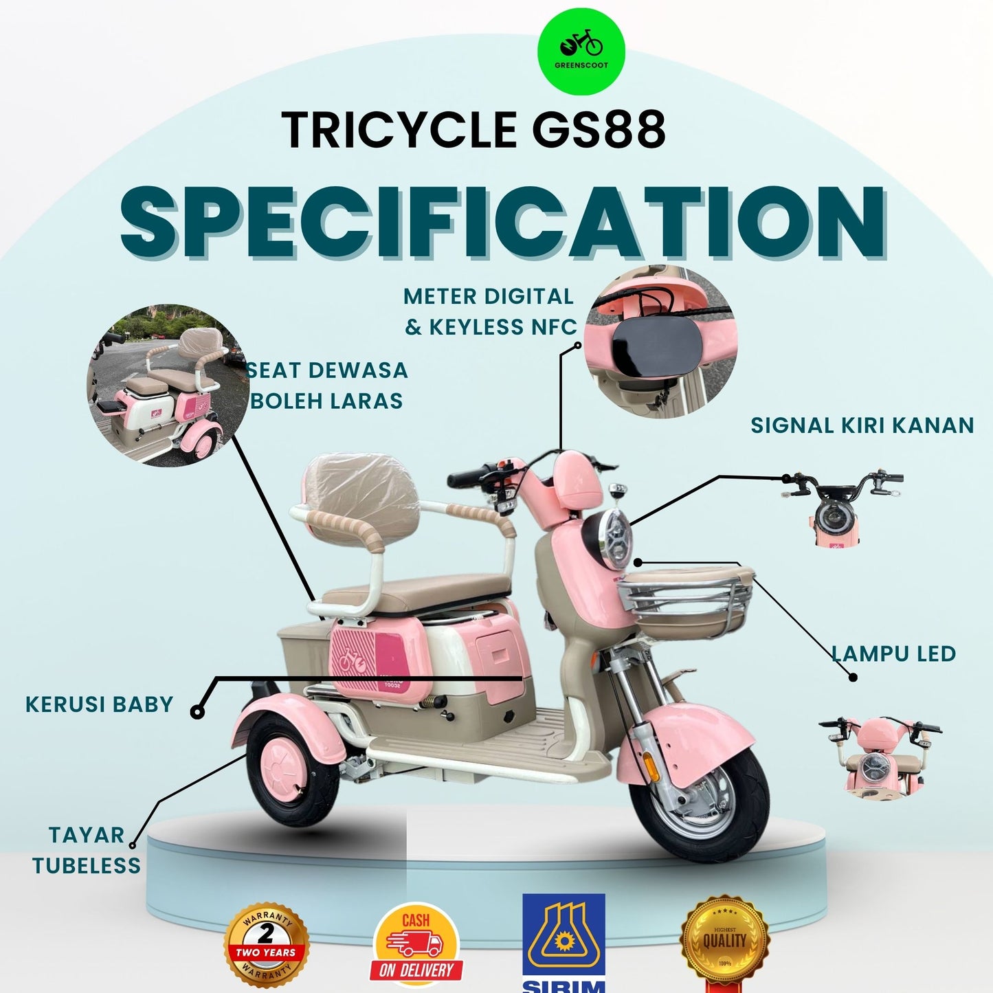 EV-BIKE GS88