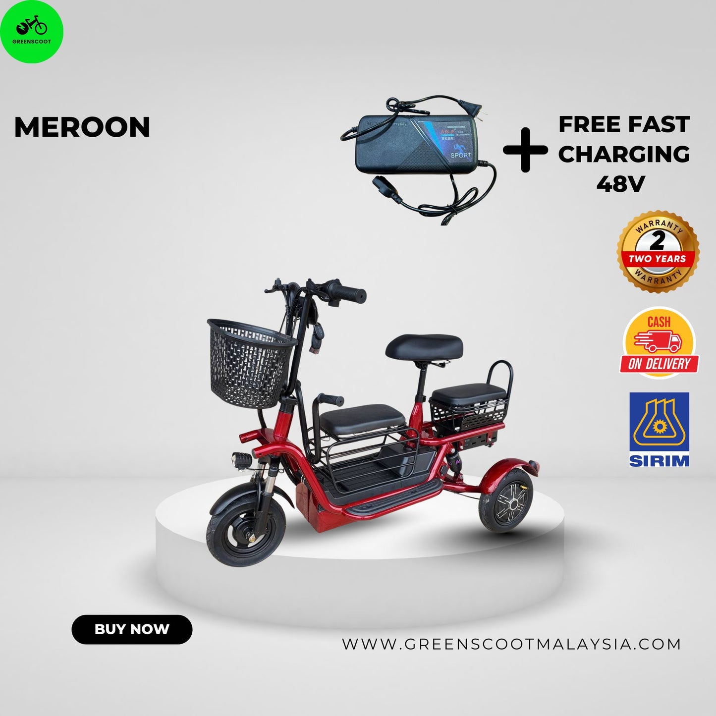 G2 FOLDING TRICYCLE 2025